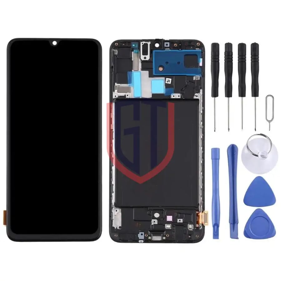 TFT LCD Screen for Samsung Galaxy A70 with Frame
