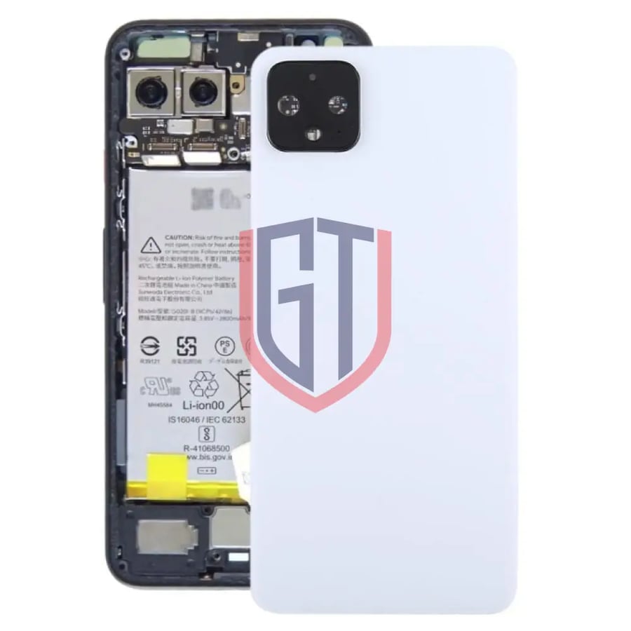 Battery Back Cover with Camera Lens Cover for Google Pixel 4XL