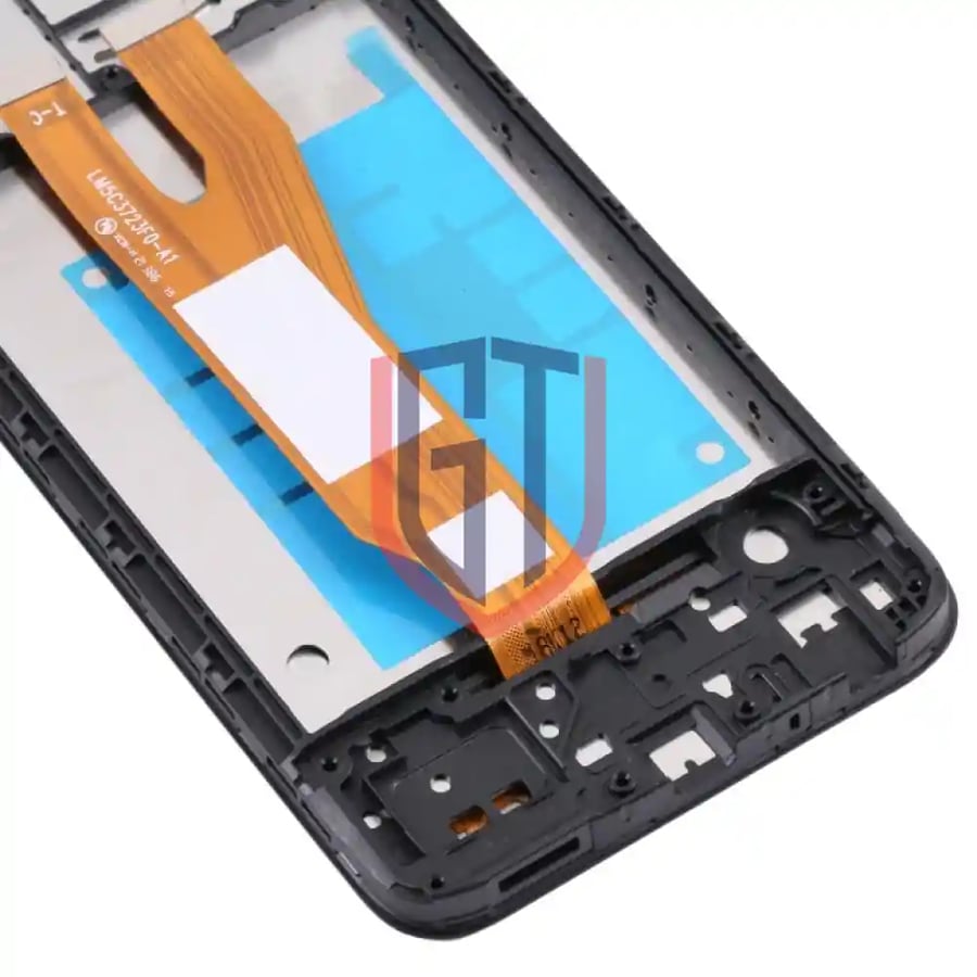 شاشة LCD الأصلية لهاتف Samsung Galaxy A03 Core مع إطار