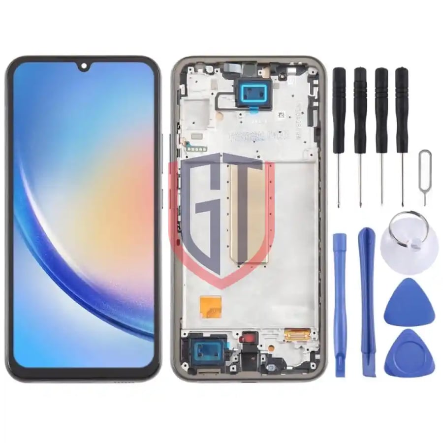 For Samsung Galaxy A34 SMA346B Incell LCD Screen with Frame
