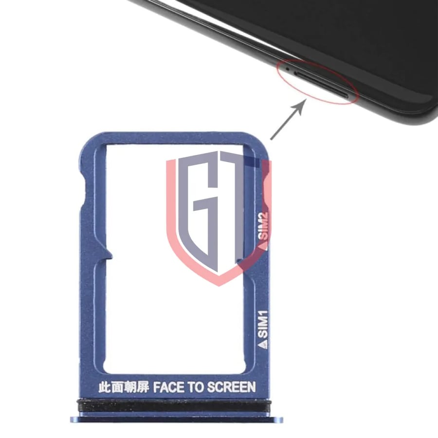 Double SIM Card Tray for Xiaomi Mi 8