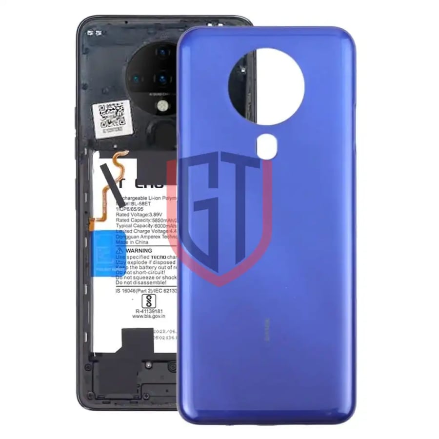 For Tecno Spark 6 Battery Back Cover