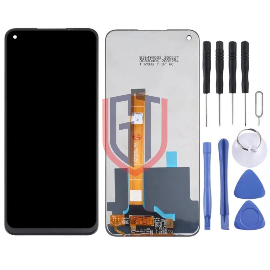 LCD Screen and Digitizer Full Assembly for Realme Q3 5G