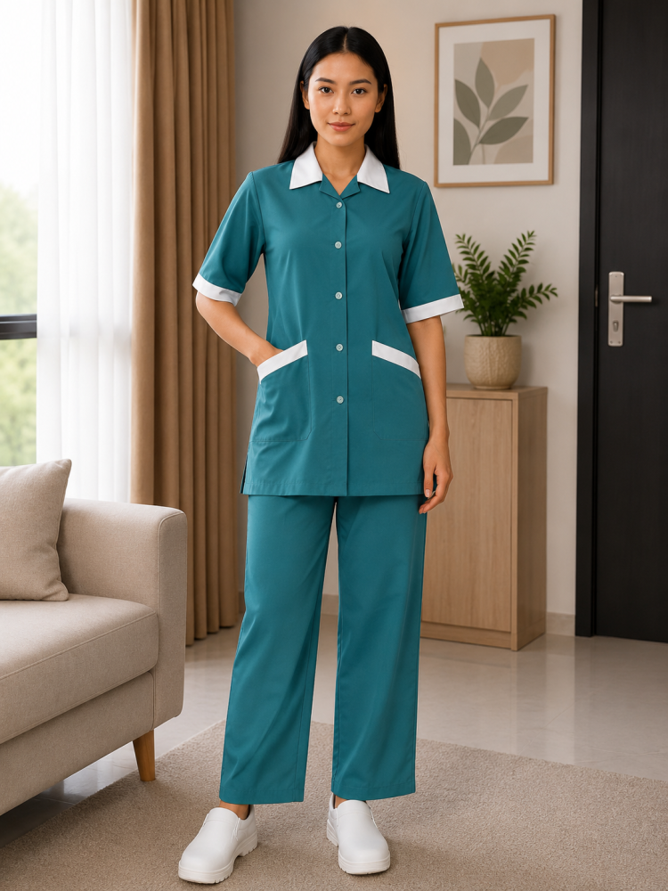 Like a two-piece housemaid with pockets