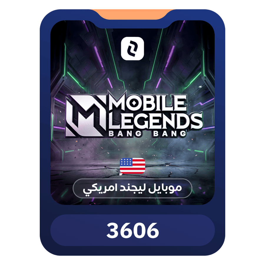 Mobile Legends (United States) -3606 Diamonds  جواهر 3606