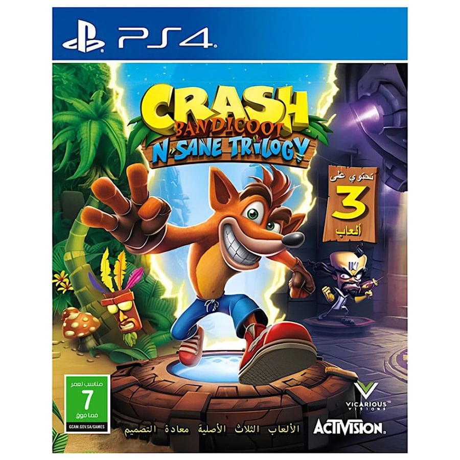 Crash Bandicoot N Sane Trilogy PS4