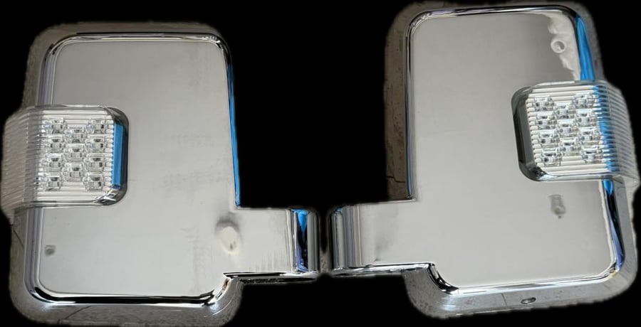طقم غطيان مرايات جيب شاص + ربع
