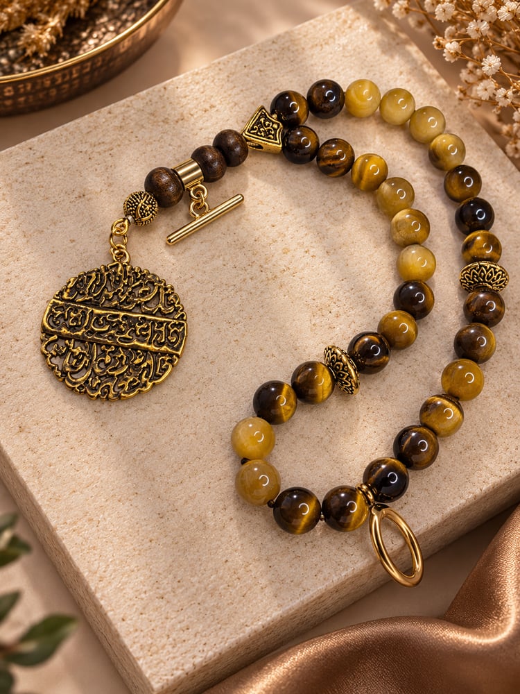 سبحة اسورة من الأحجار الطبيعية