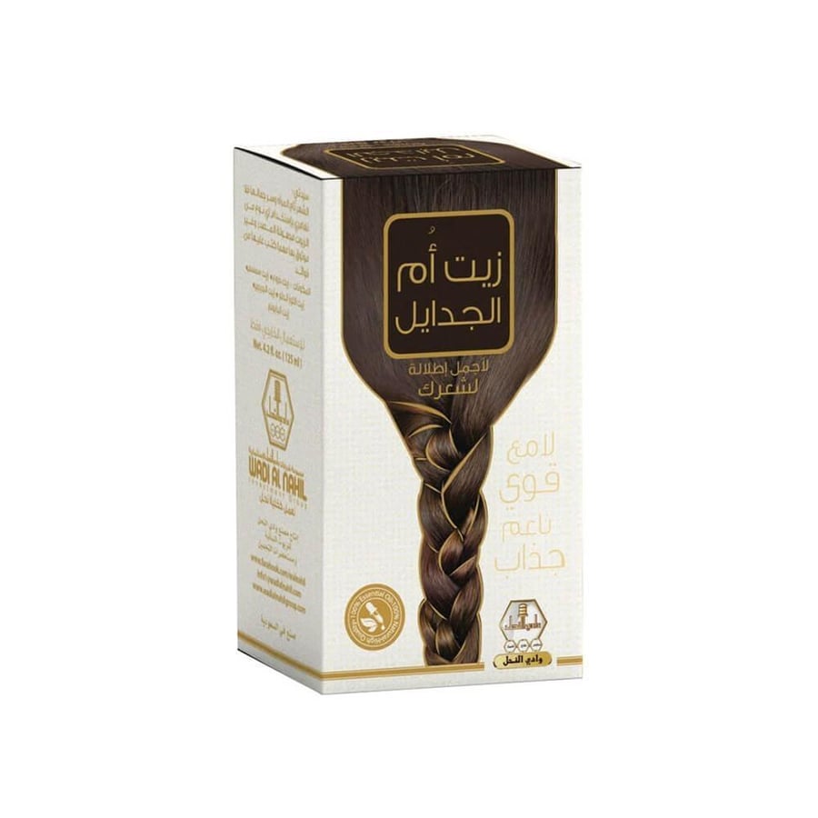 وادي النحل زيت شعر 125 مل ام الجدايل