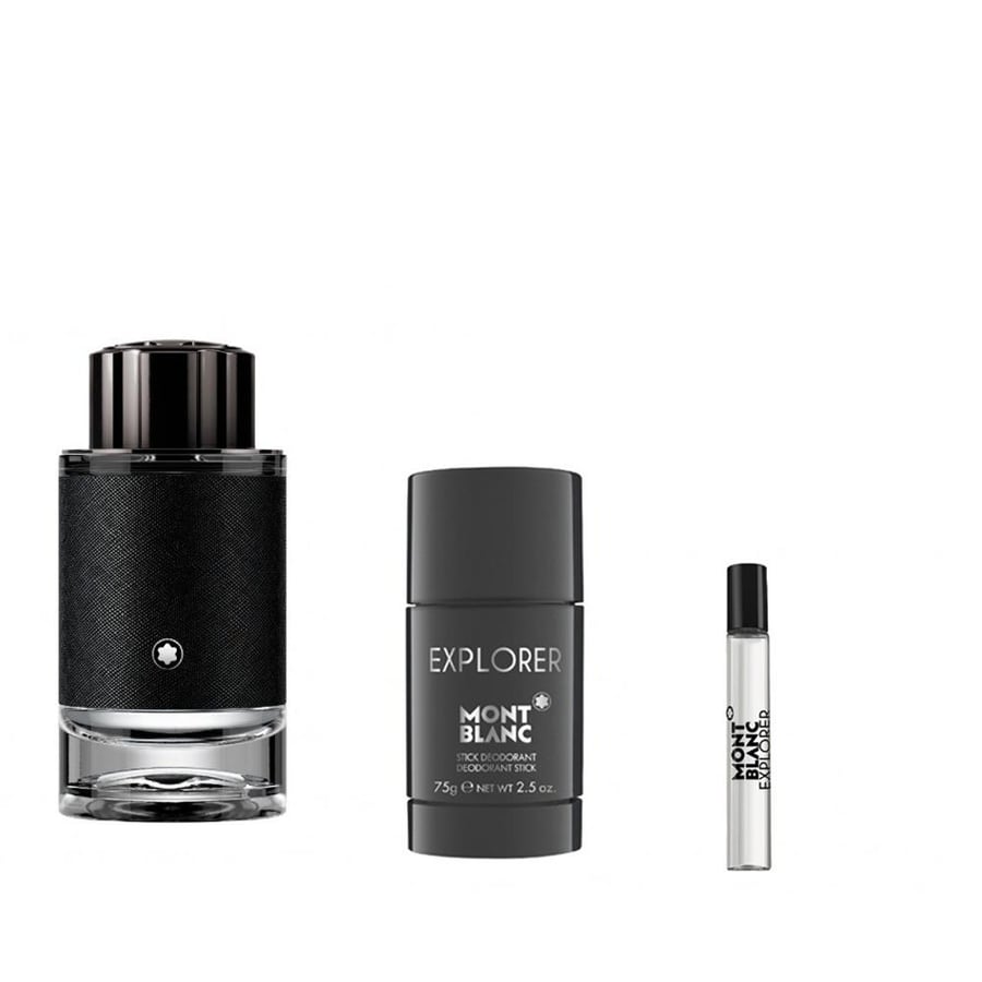 طقم مونت بلانك اكسبلورر او دو بارفيوم (عطر 100مل+عينة للشنطة 7.5مل+مزيل عرق 75مل)