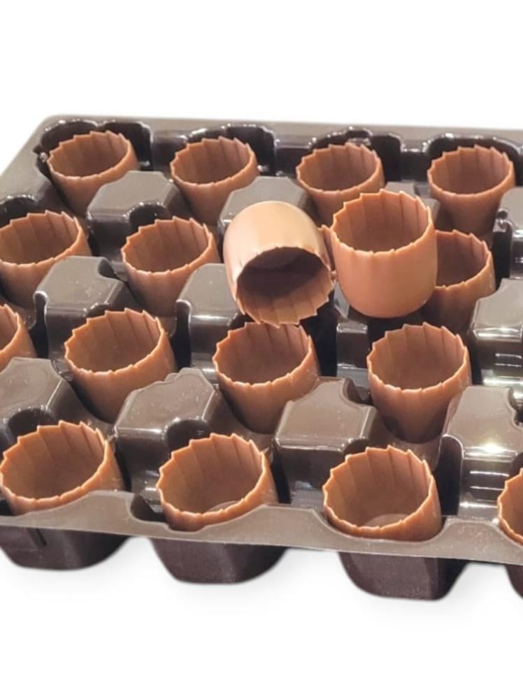 Belgian chocolate cups 72 cups