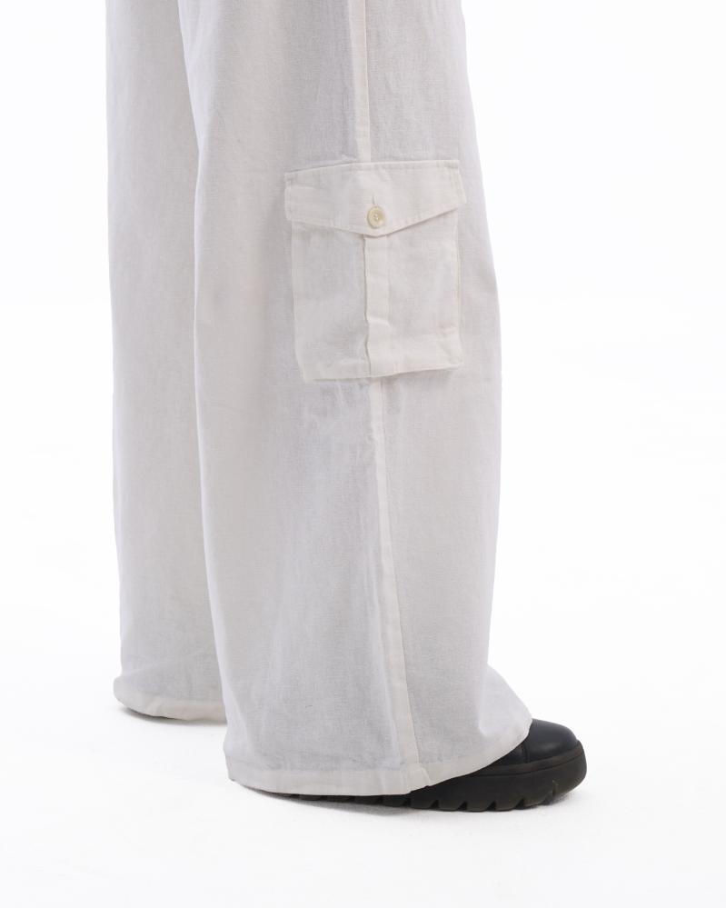 White Baggy Pants