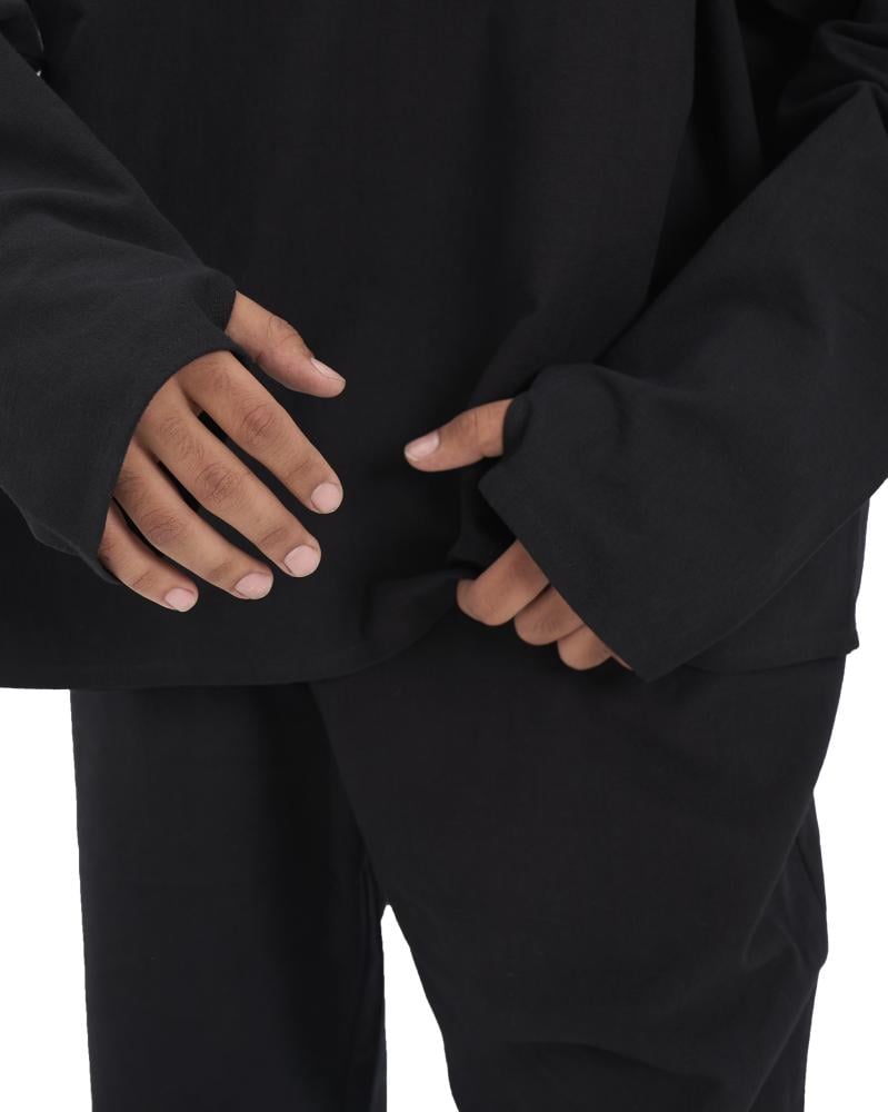 Sleek Keyhole Hoodie & Jogger Set