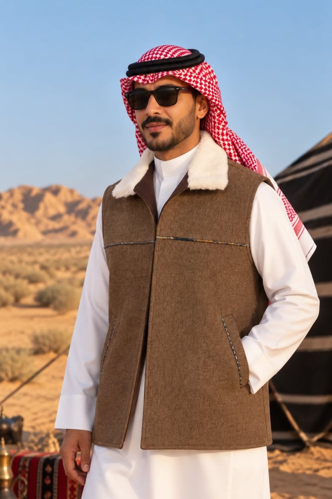 سديري رجالي مع فرو