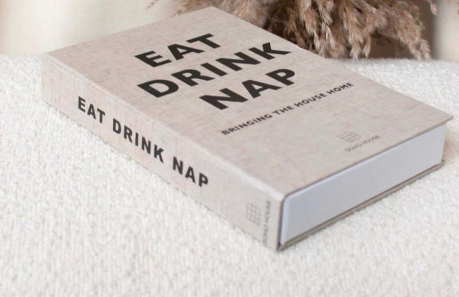 كتاب ديكور Eat Drink Nap