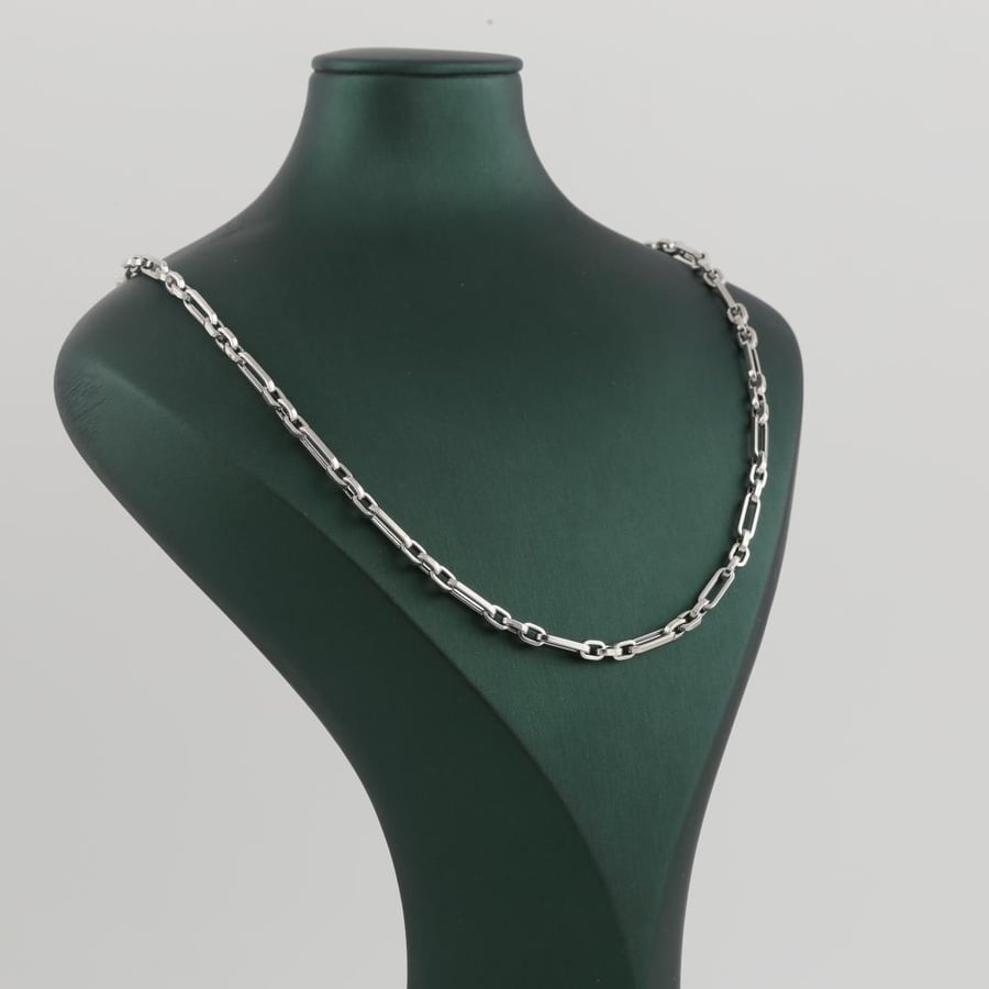 White gold necklace chain - 18 karat