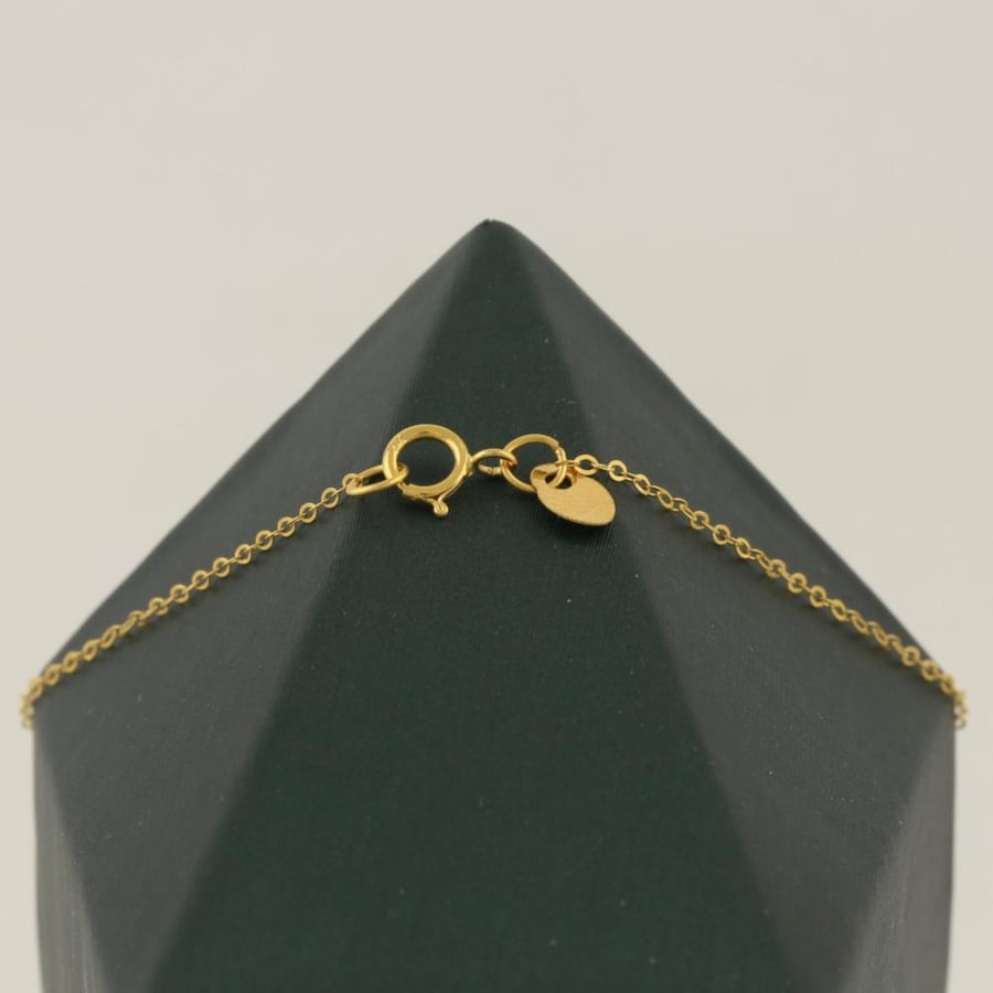 Gold hand with finely rolled parts - 21 karat