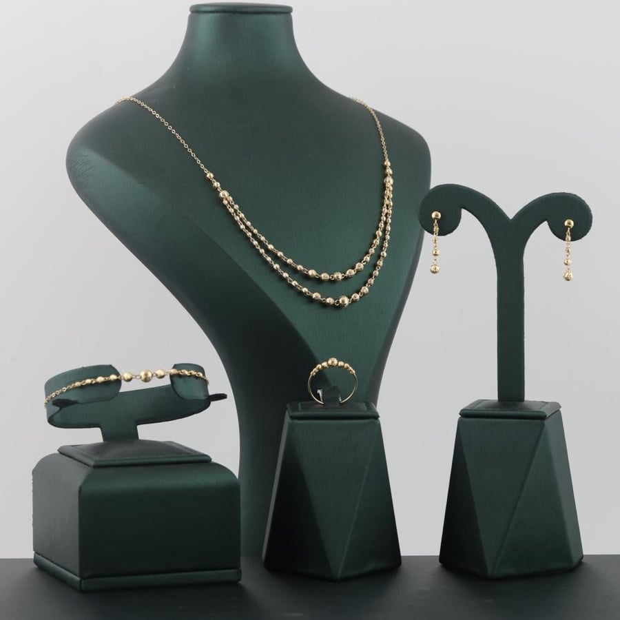 طقم ذهب  - عيار 21