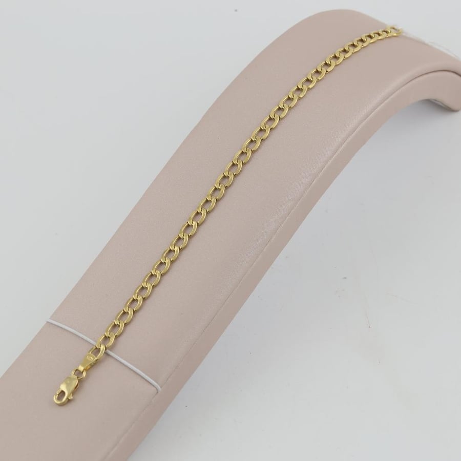 اسوارة ذهب جنزير عيار 18
