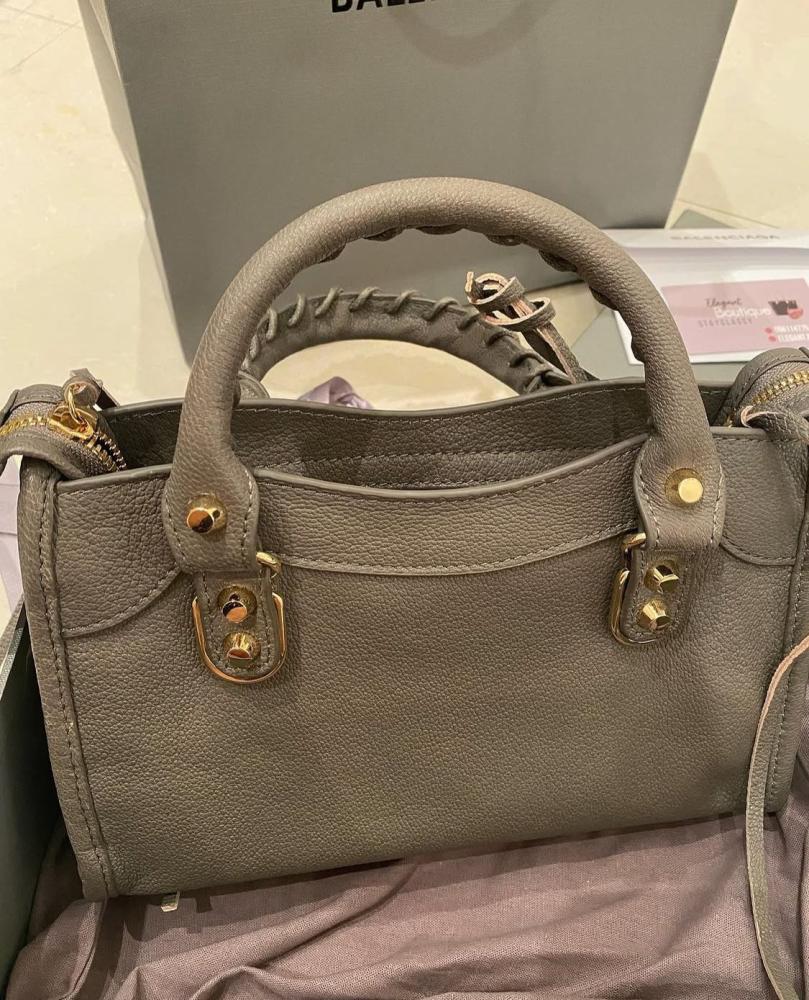 شنطة بلنسياقـا رمادي 23cm