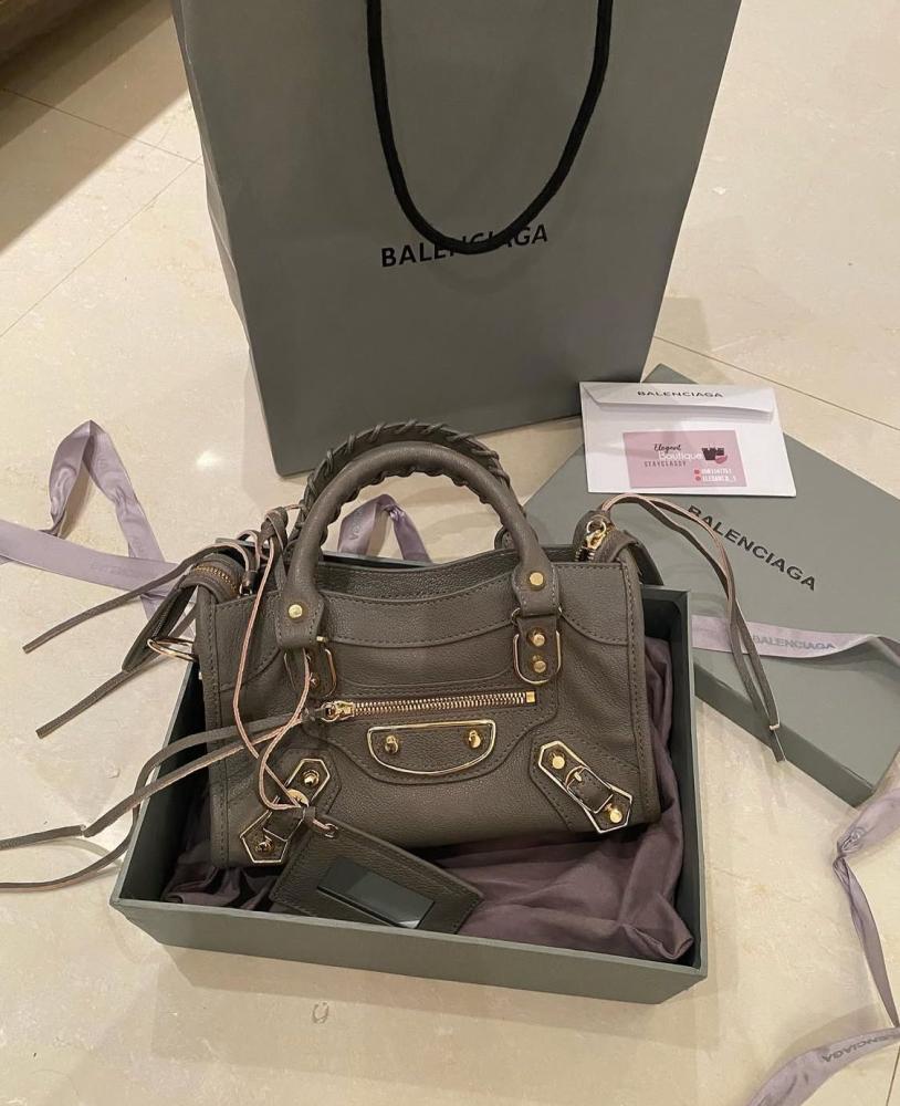 شنطة بلنسياقـا رمادي 23cm