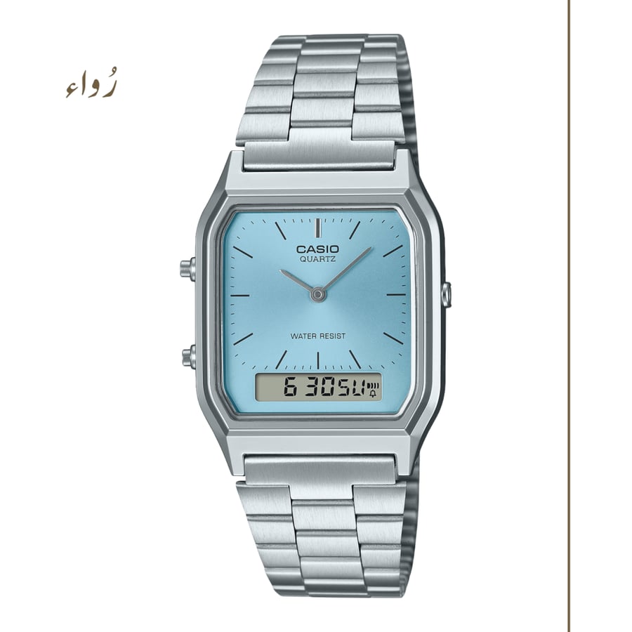 كاسيو توقيتين سماوي AQ-230A-2A1MQYDF