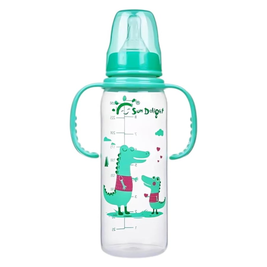 صن ديلايت رضاعة بلاستيك بيدين 250 مل 31758