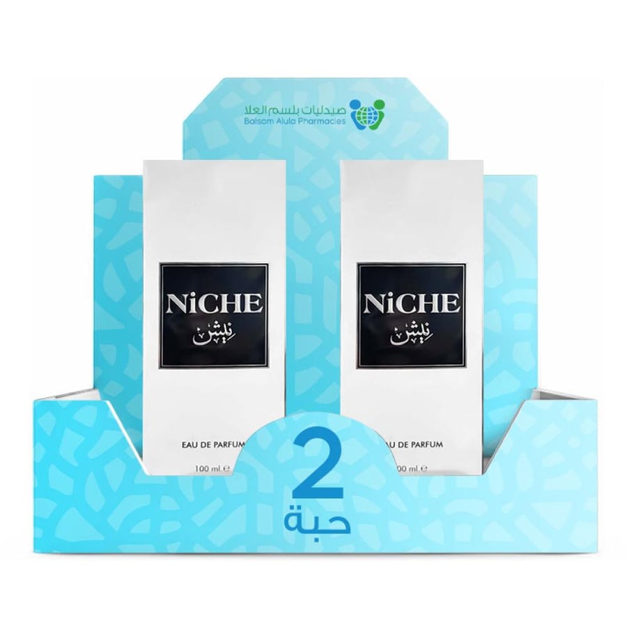 جي كازانوفا - عطر رجالي نيش 100 مل ×2عبوات |بوكس التوفير