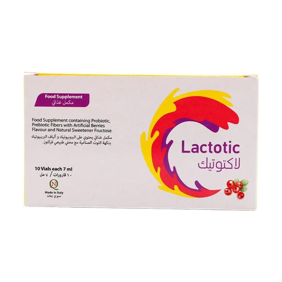 لاكتوتيك مكمل غذائي 10 قارورات 7مل