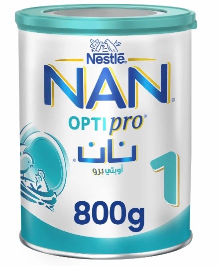 نان 1 حليب أطفال المرحلة الأولى من الولادة وحتى 6 أشهر 800 جرام