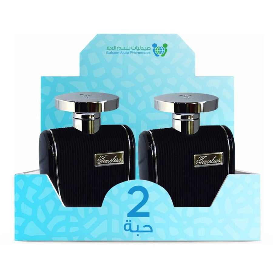 جي كازانوفا - عطر تايم ليس 100 مل ×2عبوات |بوكس التوفير