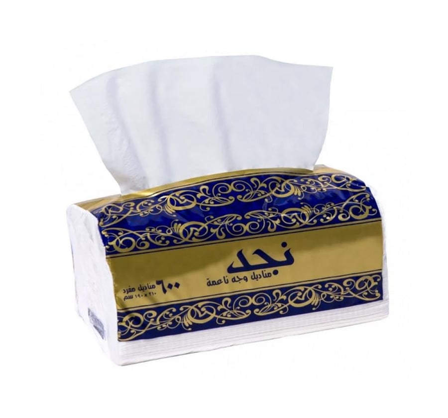 نجد مناديل 10*600 منديل