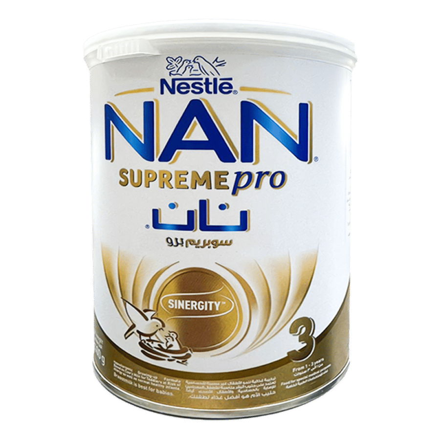 نان سوبريم اتش ايه 3 حليب أطفال المرحلة الثالثة من عمر سنة وحتى 3 سنوات 400 جرام