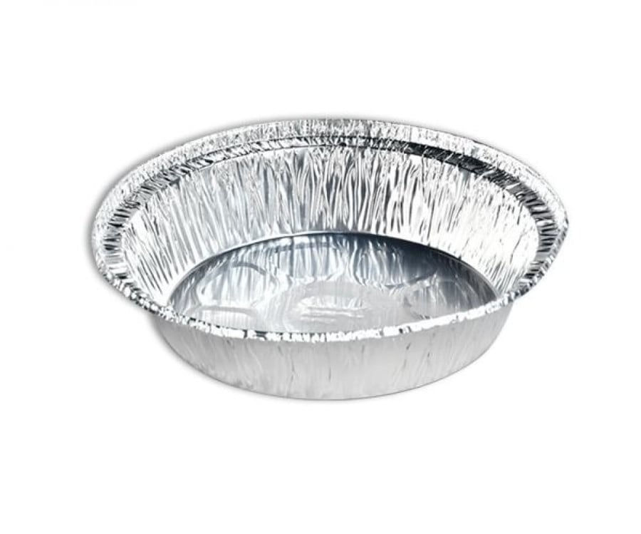 اطباق فويل ابو سهم جريش صغير - 5069L - كرتون  شد 600 حبة | 6 ربطة * 100حبة (بدون غطاء)