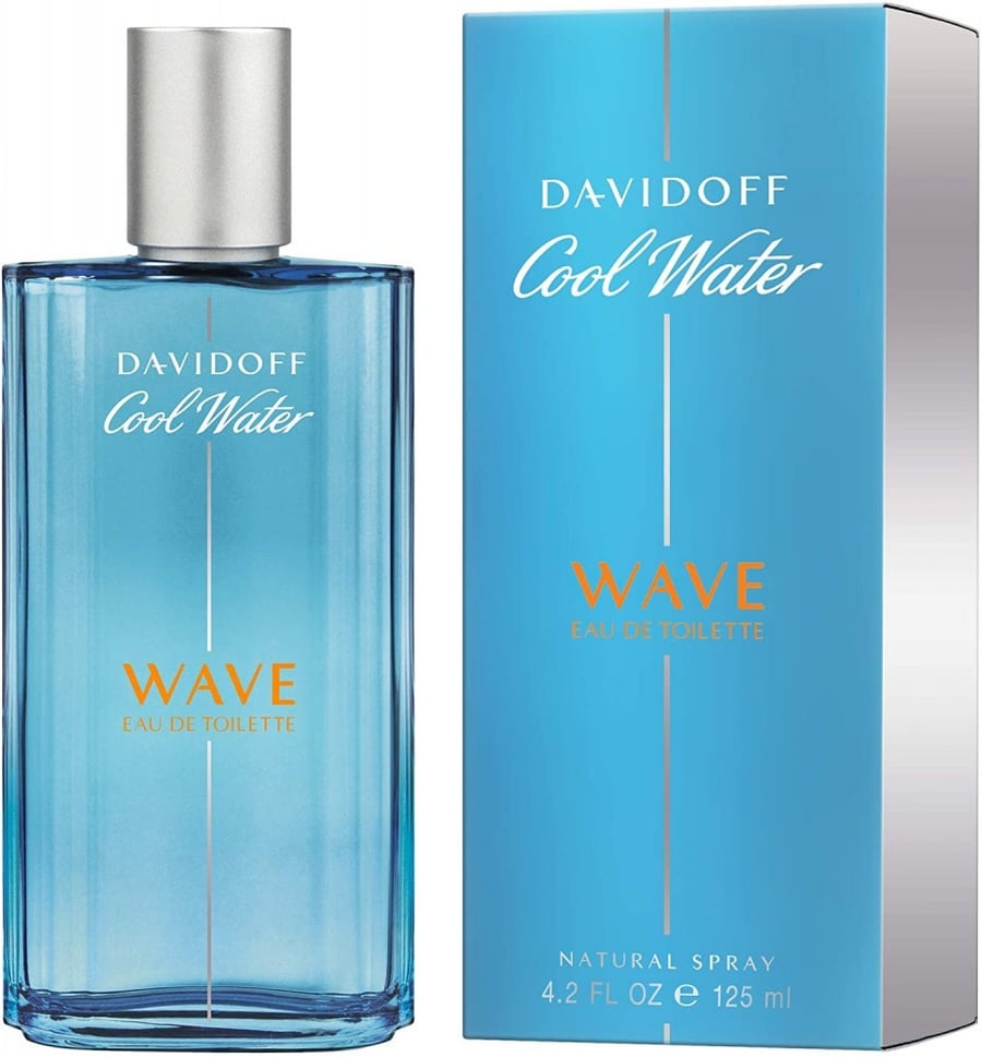 Davidoff Cool Water Wave Men Perfume or Eau de Toilette 125ml
