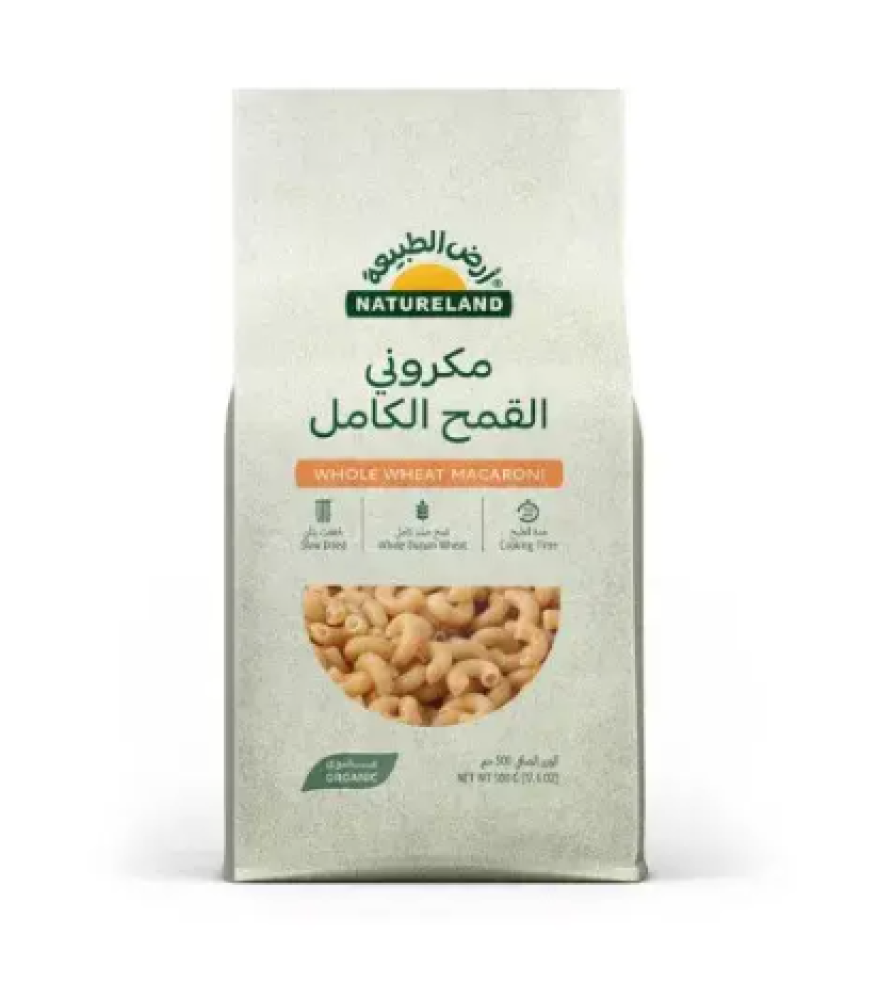 Natureland Whole Wheat Macaroni 500g