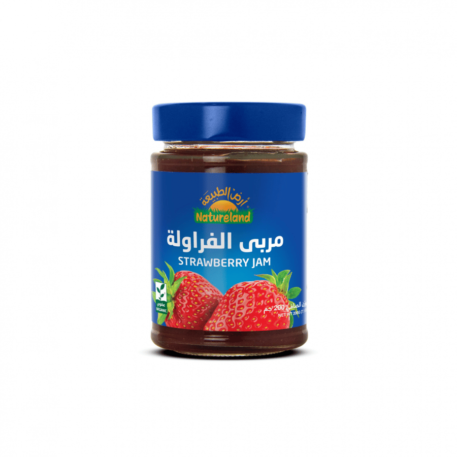 مربى الفراولة عضوي - أرض الطبيعة