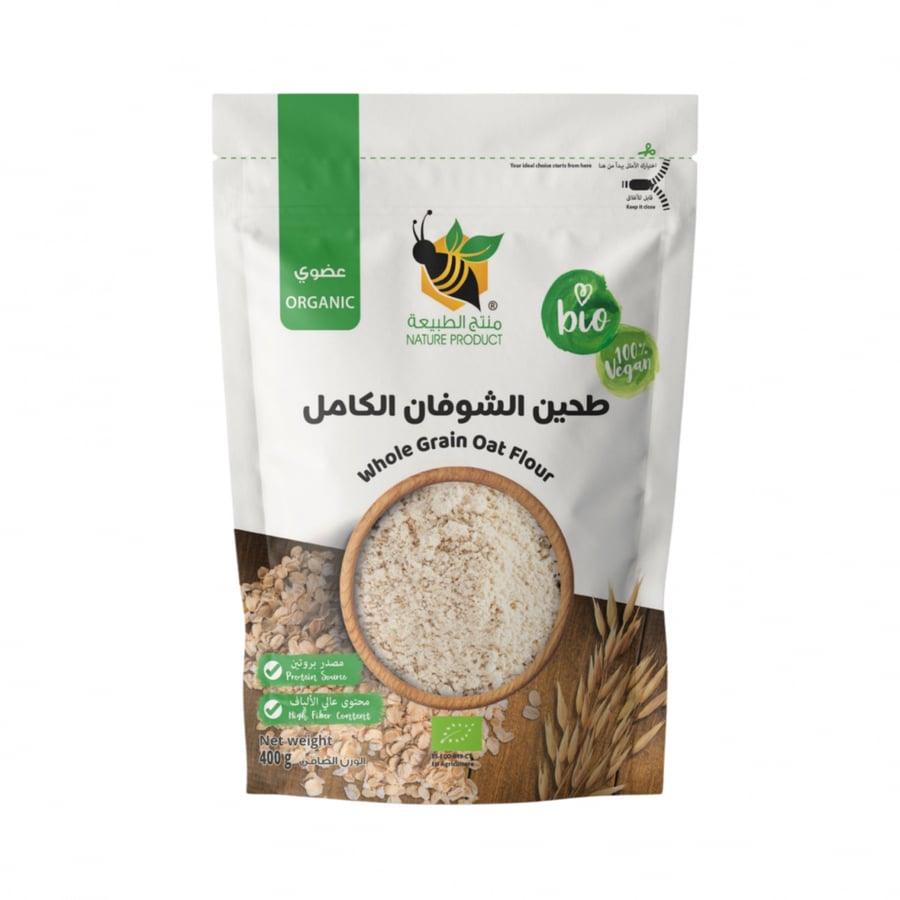 دقيق شوفان عضوي
