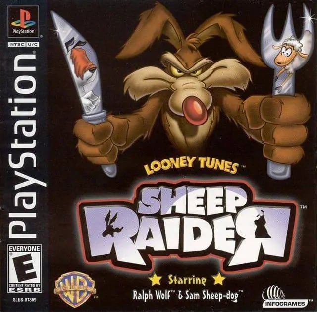 شريط منسوخ للعبة Looney Tunes: Sheep Raider