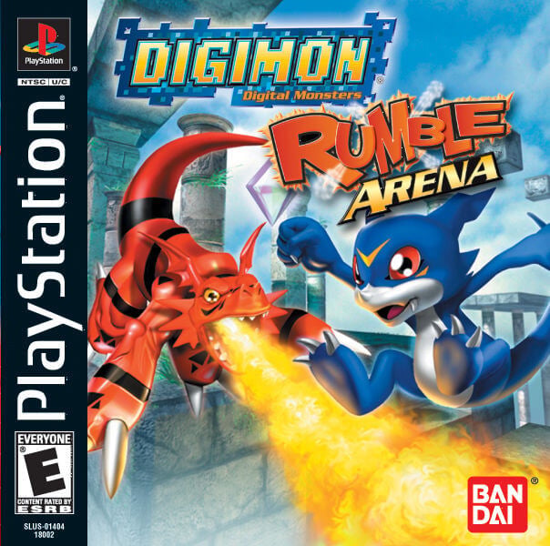 شريط منسوخ للعبة Digimon Rumble Arena