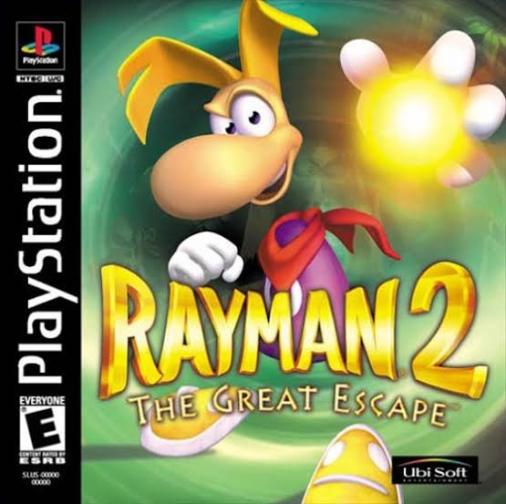 شريط منسوخ للعبة Rayman 2 – The Great Escape