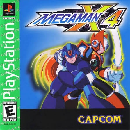 شريط منسوخ للعبة Mega Man X4