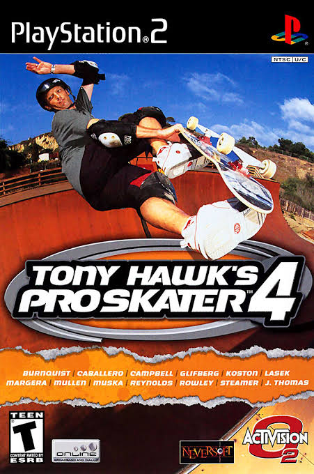 شريط منسوخ للعبة Tony Hawk’s Pro Skater 4