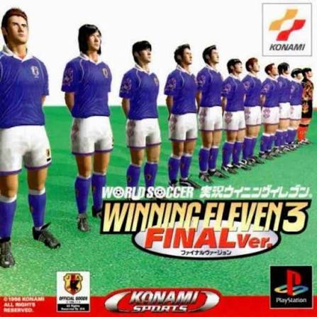 شريط منسوخ للعبة World Soccer Jikkyou Winning Eleven 3: Final Ver