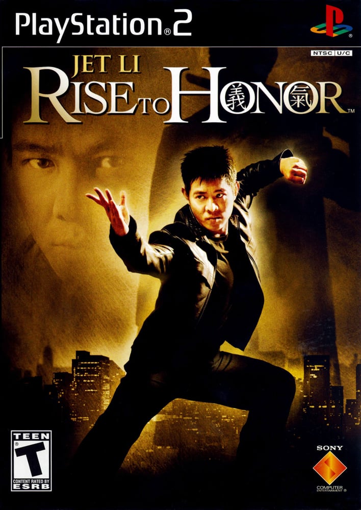 شريط منسوخ للعبة Jet Li Rise to Honor