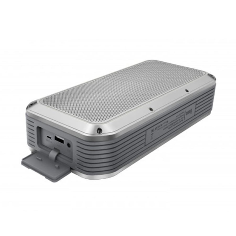 Bluetooth party speaker in silver color from Devoom