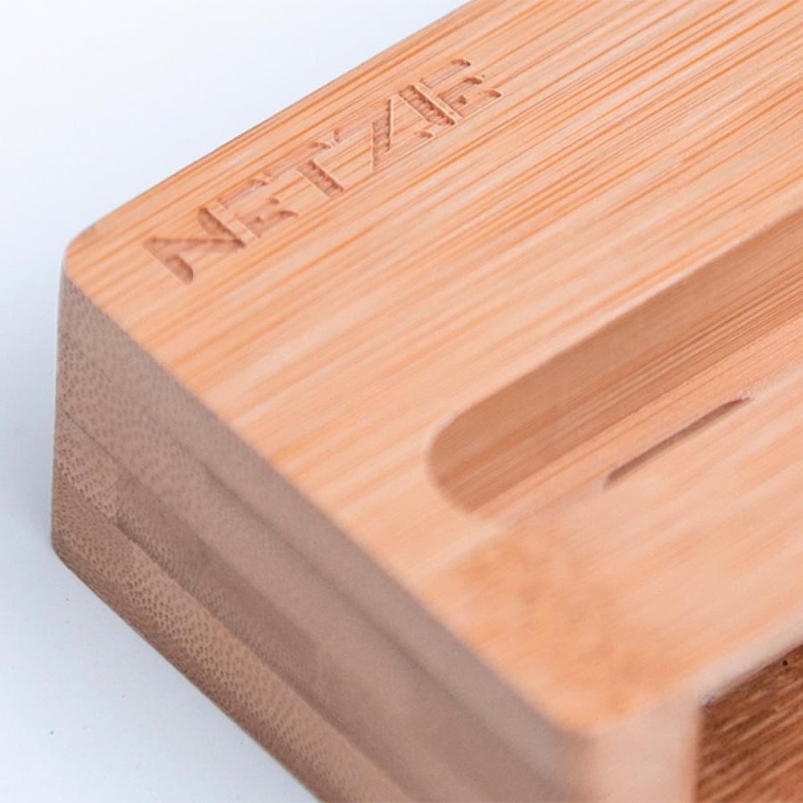Wooden mobile stand from Nitezi