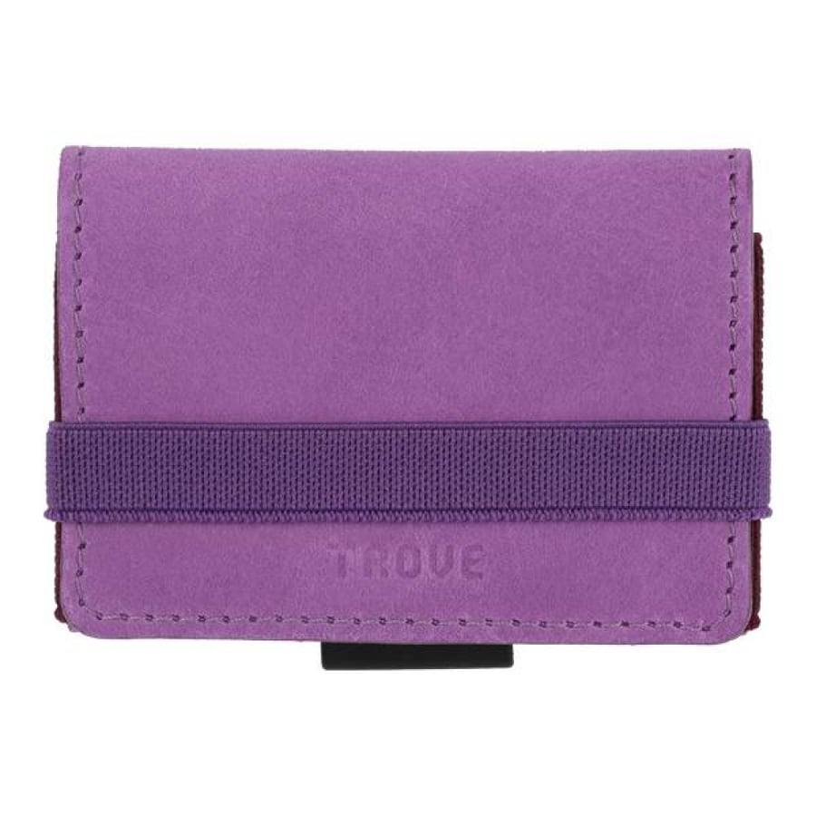 Cash Wrap card wallet in purple from Trov
