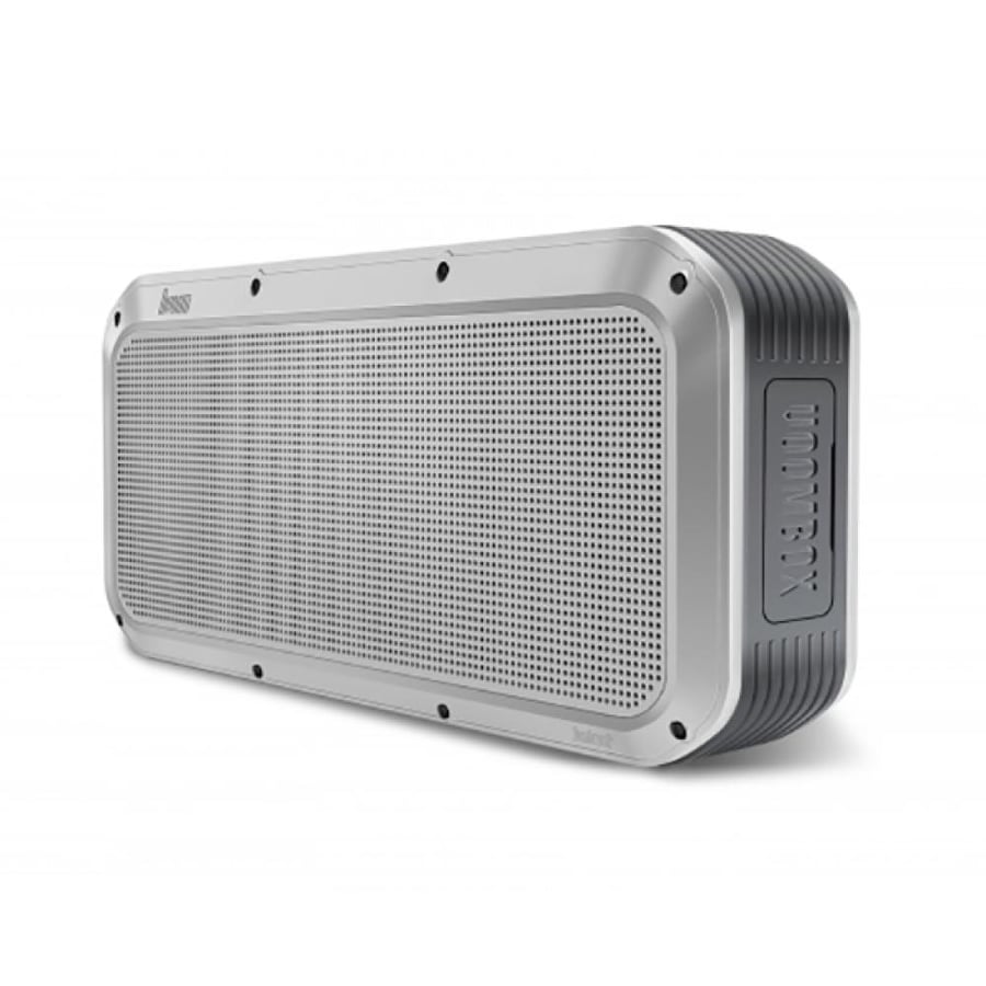 Bluetooth party speaker in silver color from Devoom