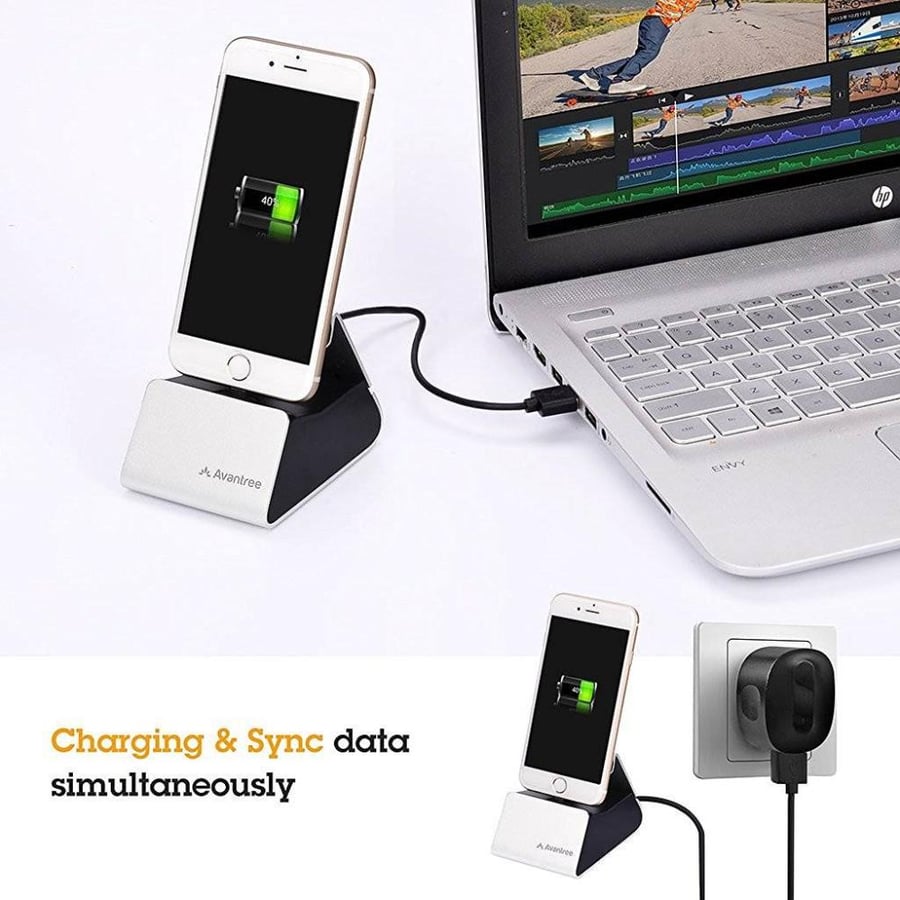Desktop stand for iPhone from Aventry